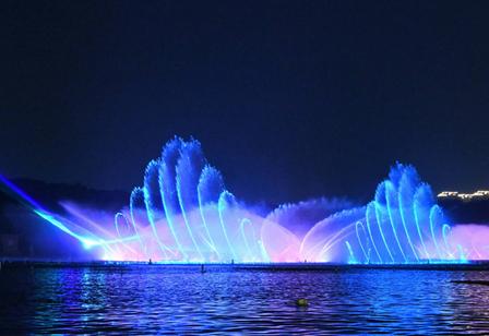 大型音樂噴泉
